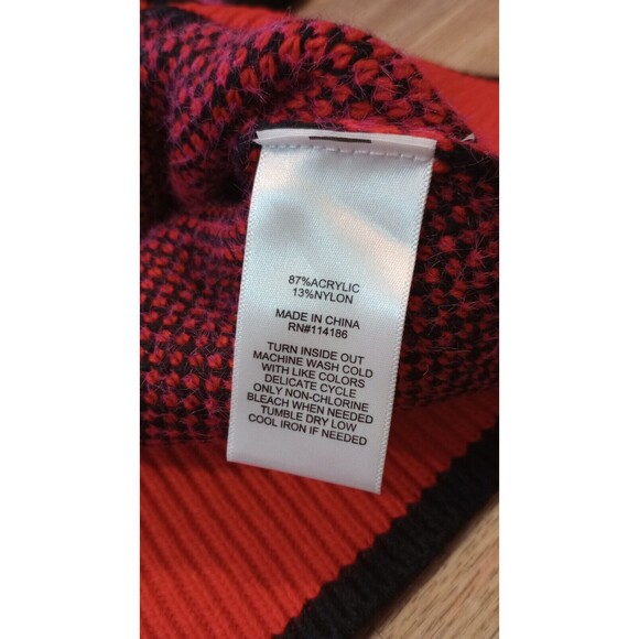 Juicy Couture Sweater Womens 3XL Plus Holiday Crew Neck Pullover Festive Print - Picture 6 of 14